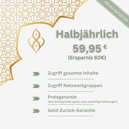 DeenUnity exklusiv Zugang - Halbjährlich